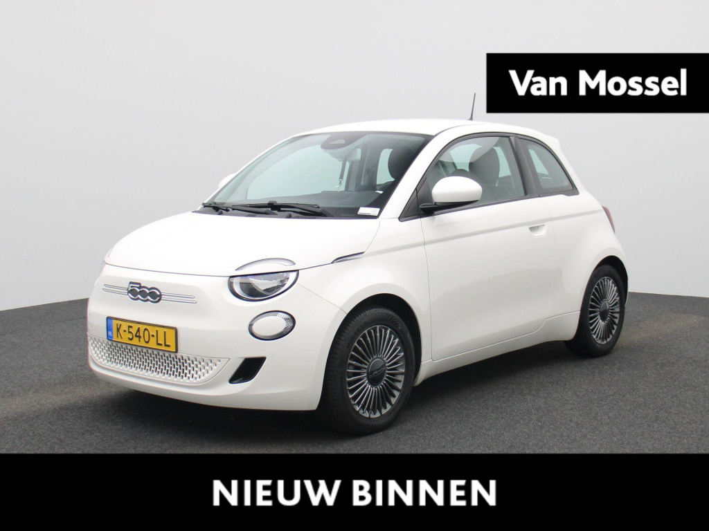Fiat 500 passion 42 kwh | automaat | navigatie | climate control | lmv | led | virtual cockpit | bluetooth | dab |