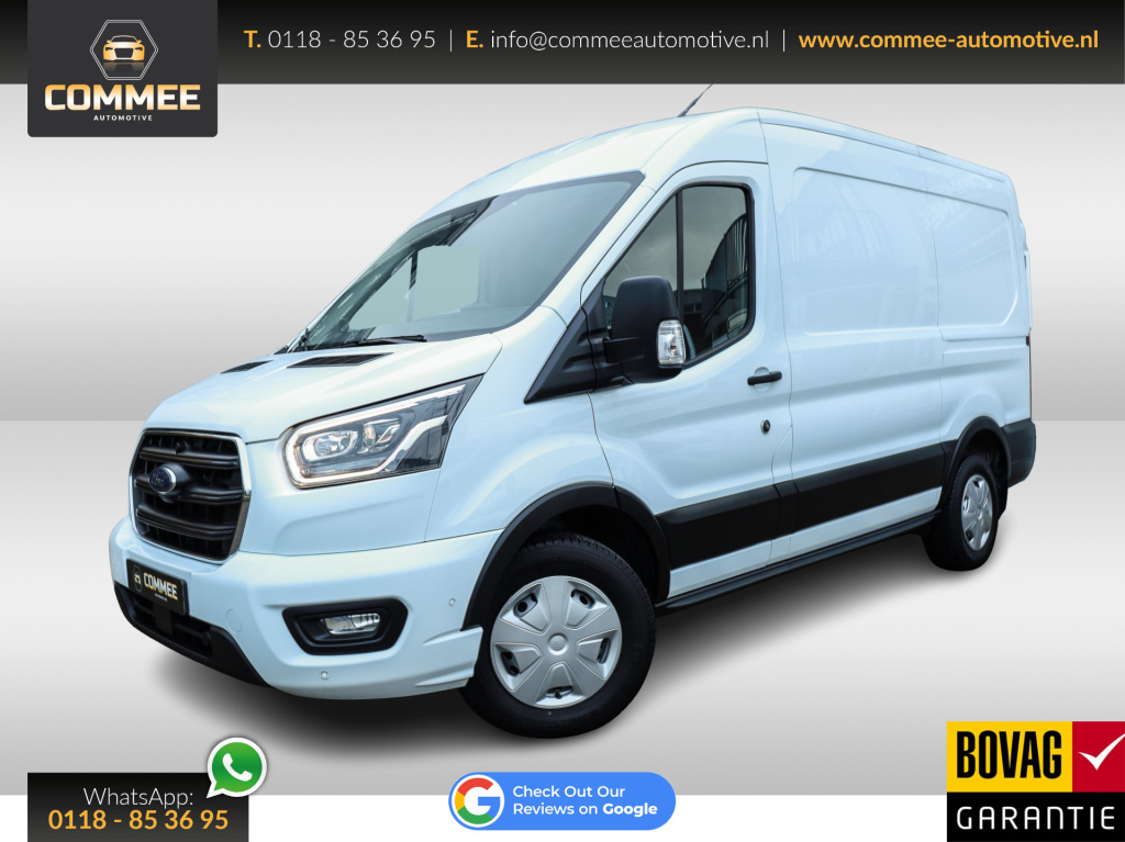 Ford Transit 350 2.0 tdci l2h2 limited automaat 185pk cam i stoelverw i trekhaak i omvormer
