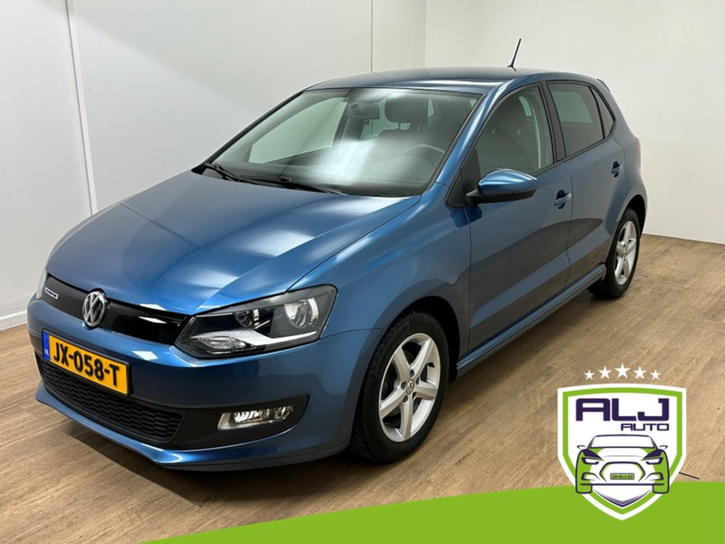 Volkswagen Polo occasion 1.0 bluemotion edition | blauw | tweedehands volkswagen polo | airco | bluetooth / carplay audio