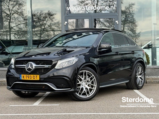 Mercedes-Benz Gle coupé amg 63 4matic v8 i panorama dak i distronic i airmatc i harman/kardon i stoelverwarming i 360 camera i lederen bekleding i memory stoelen i i luchtvering i achterbank verwarming i sfeerverlichting i
