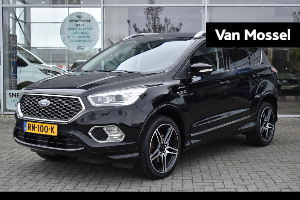 Ford Kuga 1.5 ecoboost vignale | automaat | elektrisch wegklapbare trekhaak | climate control | cruise control | winterpakket | elektrisch verstelbare bestuurdersstoel | elektrisch bedienbare achterklep | dodehoeksensoren | apple ca...
