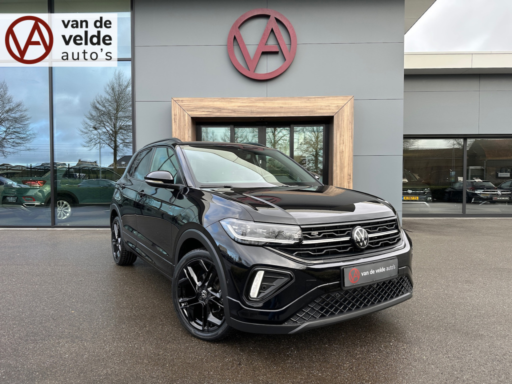 Volkswagen T-cross 1.5 tsi 150pk dsg r-line | black style | trekhaak | iq led | dode hoek | navi | rijklaar incl. garantie