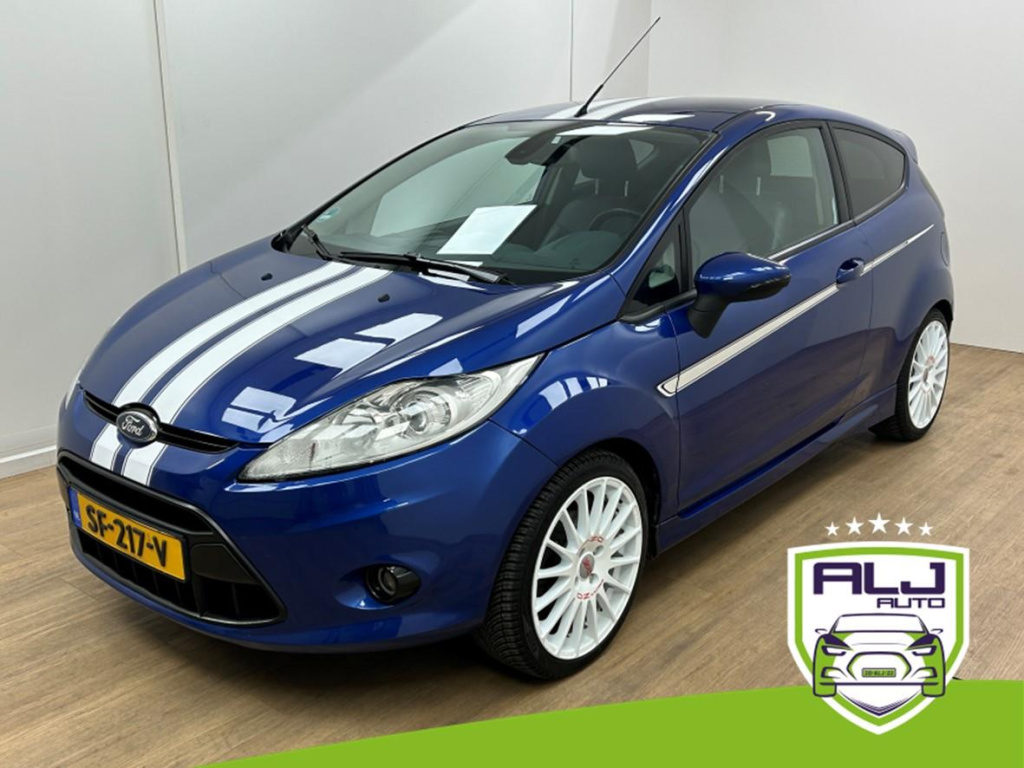 Ford Fiesta occasion 1.6 metal | blauw | tweedehands ford fiesta | airco | cruisecontrol | bluetooth audio
