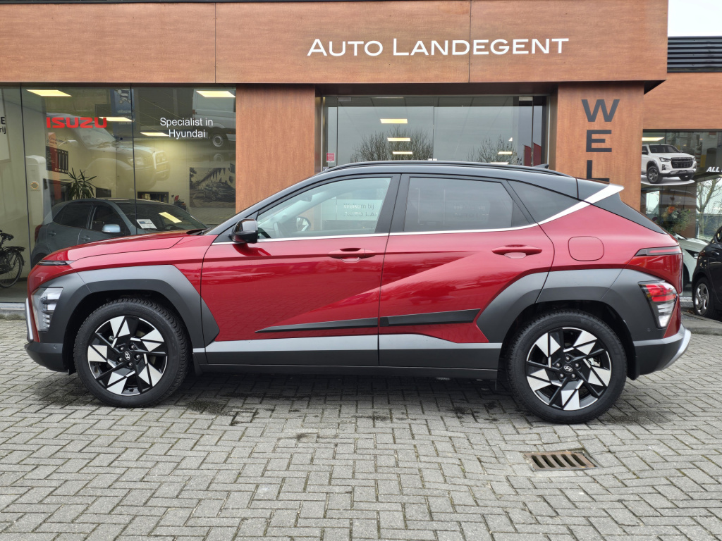 Hyundai Kona 1.6 gdi hev premium | camera | carplay | trekhaak | stoel/ stuur verwarming