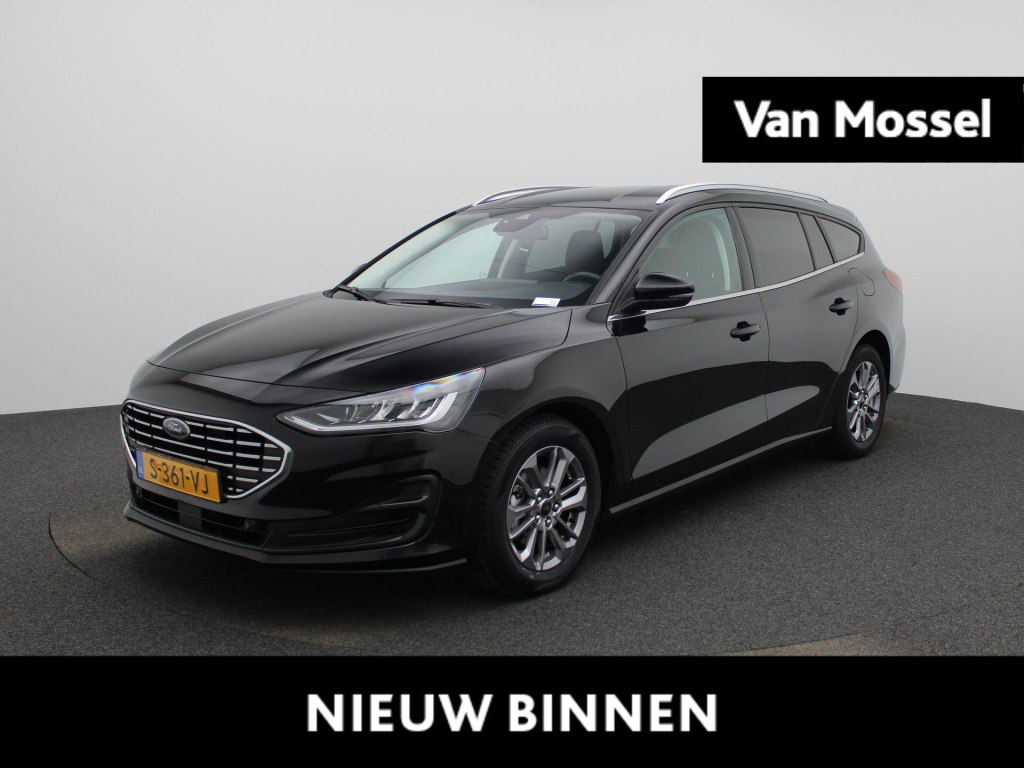 Ford Focus wagon 1.0 ecoboost hybrid titanium | cruise control | navigatie | parkeersensoren voor + achter | airco | apple carplay/ android auto |
