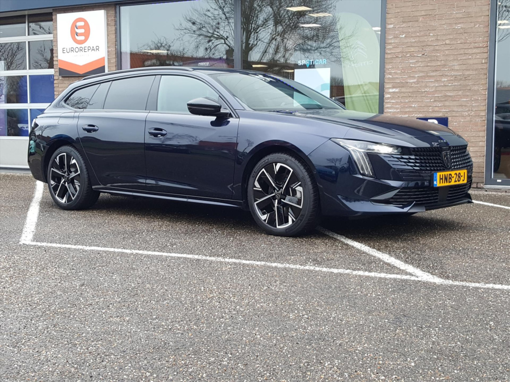 Peugeot 508 sw allure pack 1.6plug-in hybrid225pk automaat8t vol-leer&el.stoelverstelling&massage | navi&carplay&android | 360gr camera&phulp | el.a-klep | keyless