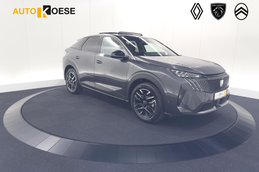 Peugeot 3008 1.2 hybrid 136 gt | panoramdak | 360 camera | stoelverwarming | elektrische kofferklep | allseason banden