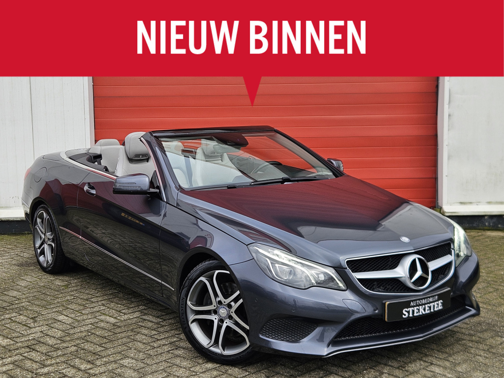 Mercedes-Benz E-Klasse cabrio 200 edition sport | stoel verw./koeling | navi