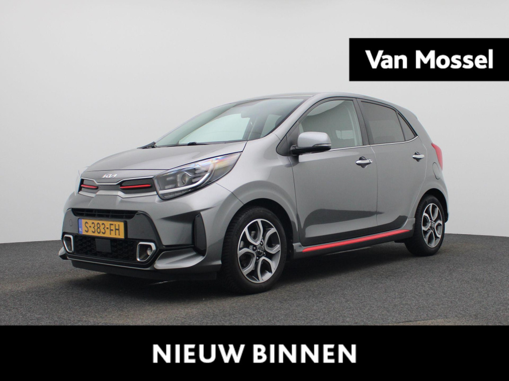 Kia Picanto 1.0 dpi gt-line | navigatie | apple carplay / android auto | achteruitrijcamera | leder | parkeersensoren | climate control | lichtmetalen velgen |