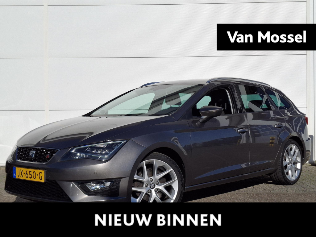 Seat Leon st 1.4 ecotsi fr connect | apple carplay & android auto | full led | 18'' lmv | trekhaak | navigatie |