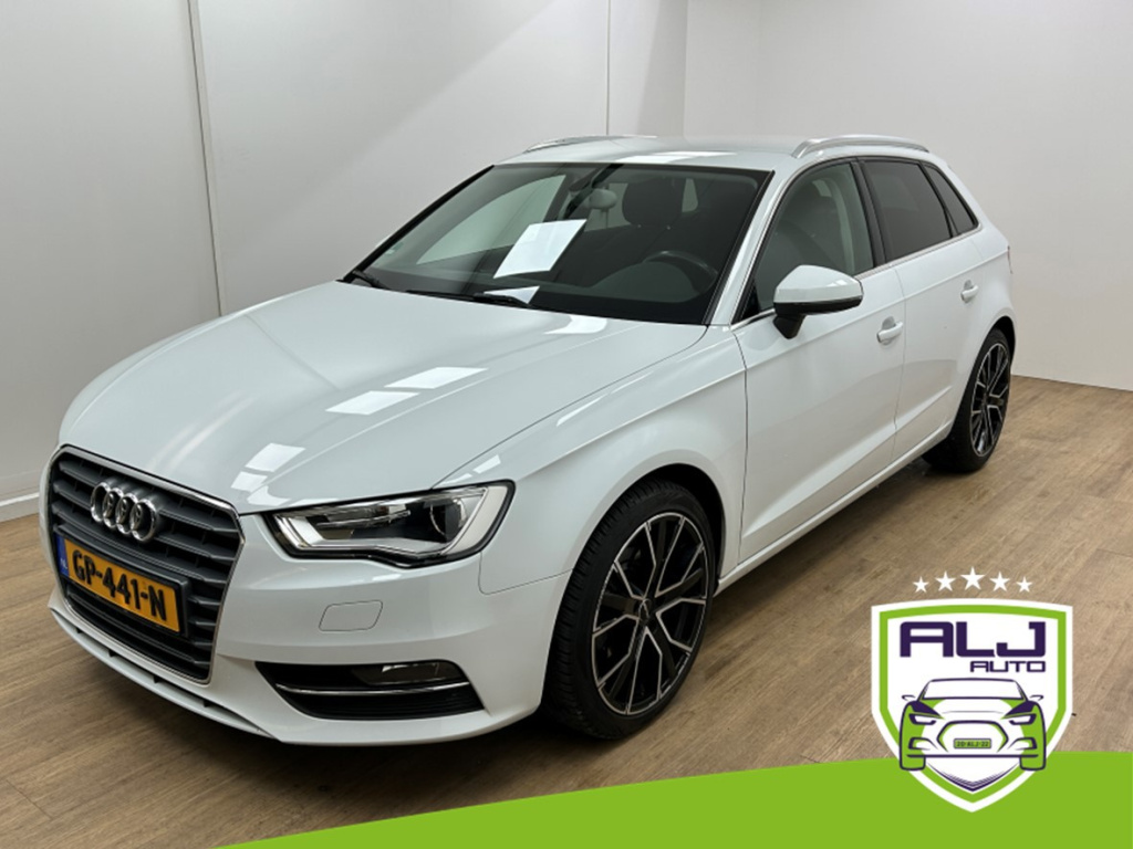 Audi A3 sportback occasion 1.4 tfsi ambition | wit | tweedehands audi a3 | airco | bluetooth | cruisecontrol | stoelverwarming