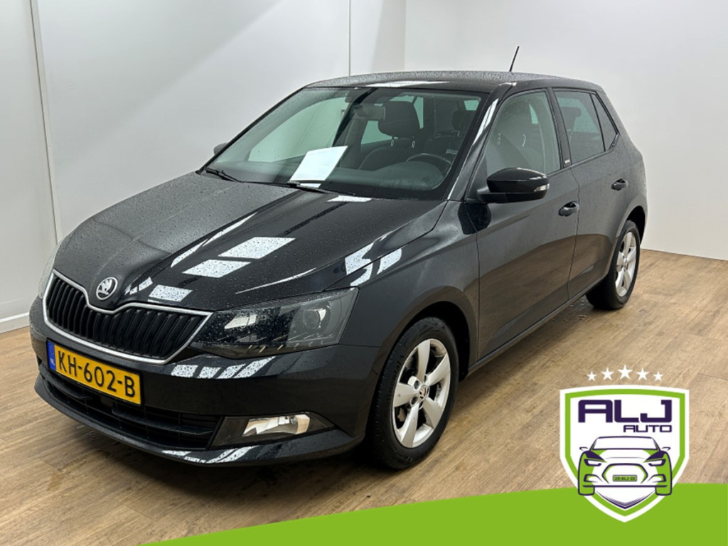 Skoda Fabia occasion 1.2 tsi joy | zwart | tweedehands skoda fabia | airco | cruisecontrol | bluetooth audio