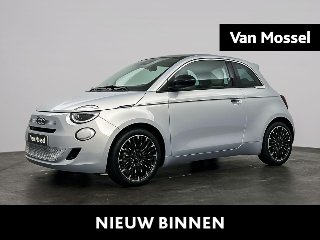 Fiat 500 1.0 hybrid la prima | camera | navigatie | stoelverwarming | pano | keyless | 2+6 jaar garantie