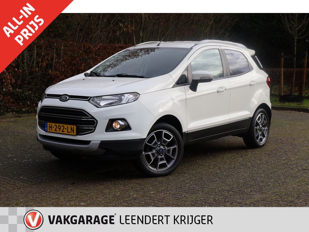 Ford Ecosport 1.0 ecob. titanium|trekhaak|rijklaarprijs|nieuwe distributieriem