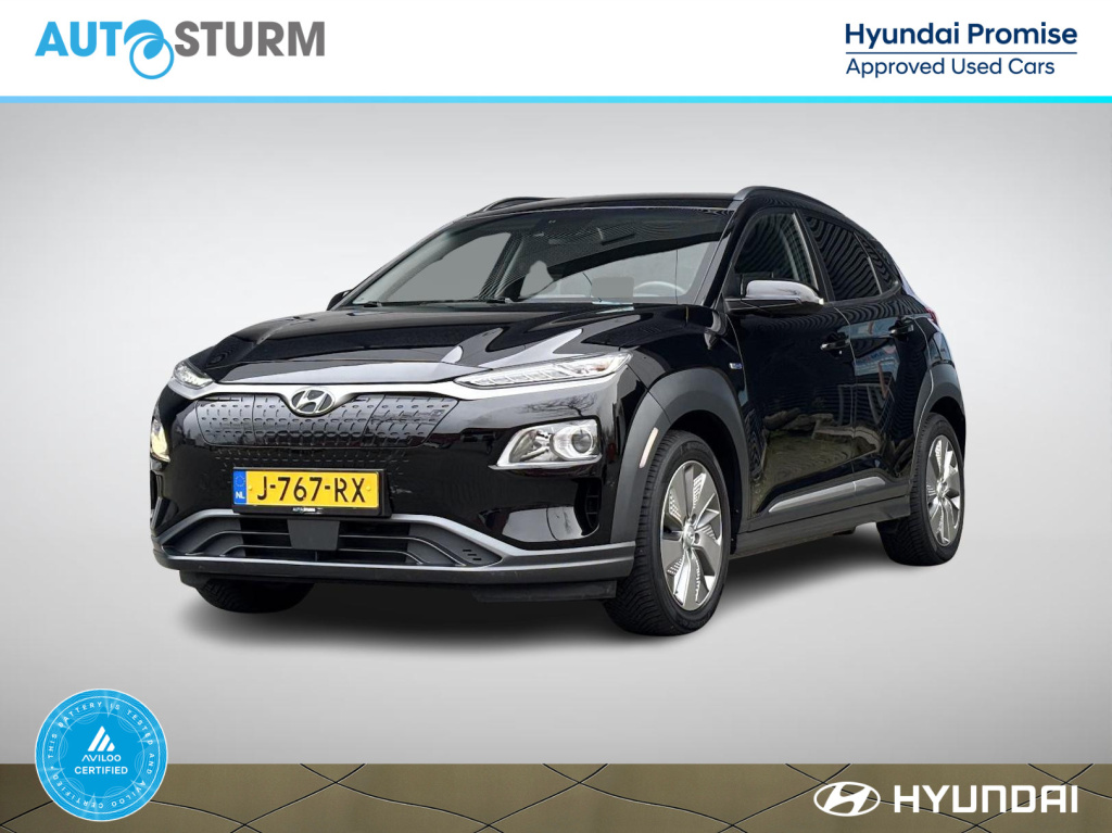Hyundai Kona ev fashion 64 kwh soh 95% 3-fase lader!