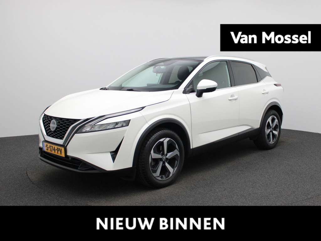 Nissan Qashqai 1.3 mhev n-connecta | virtual cockpit | lmv | navigatie | climate control | panorama dak | dab | camera | parkeer sensoren