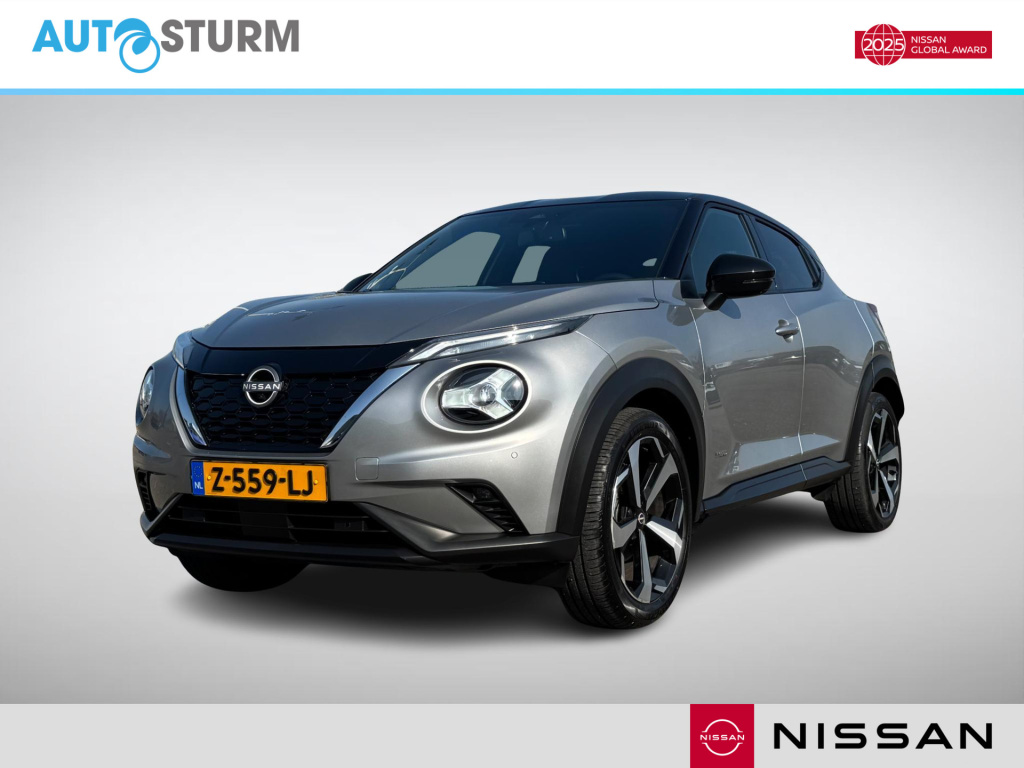 Nissan Juke 1.6 hybrid tekna sound pack | 360° camera | bose audio | 19'' velgen | navigatie | apple carplay/android auto | adapt. cruise control | rijklaarprijs!