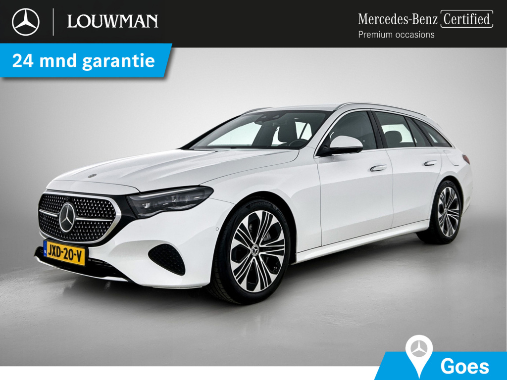 Mercedes-Benz E-Klasse estate 300 e luxury line plug-in hybride trekhaak | rijassistentiepakket plus | parkeerpakket met 360°-camera | distronic | sfeerverlichting. inclusief 24 maanden mb certified garantie voor europa.