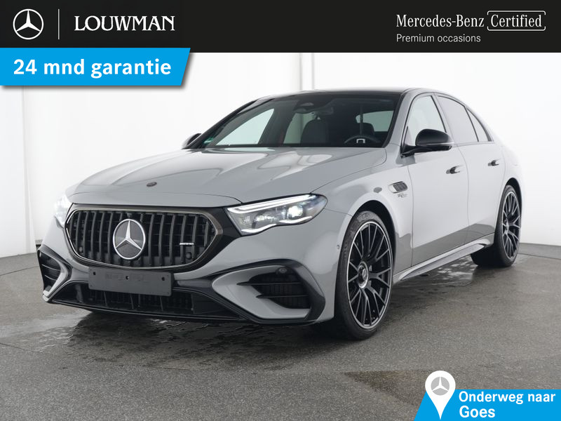 Mercedes-Benz E-Klasse mercedes-amg 53 4matic+ panorama schuif-kanteldak | mbux superscreen | burmester®  | amg real performance sound | night 1 en 2 | 21 inch amg velgen. inclusief 24 maanden mercedes-benz certified garantie voor europa.