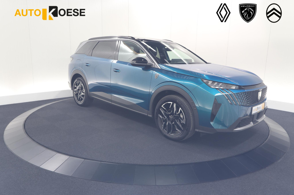 Peugeot 5008 1.2 hybrid 136 gt | adaptieve cruise control | camera | elektrische kofferklep | stoelverwarming
