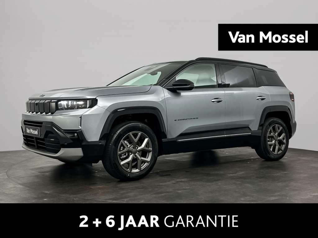 Jeep Compass 1.2 e-hybrid first edition | 360 graden camera | stoelmassage | panoramadak | apple carplay/android auto | premium pack | 2+6 jaar garantie
