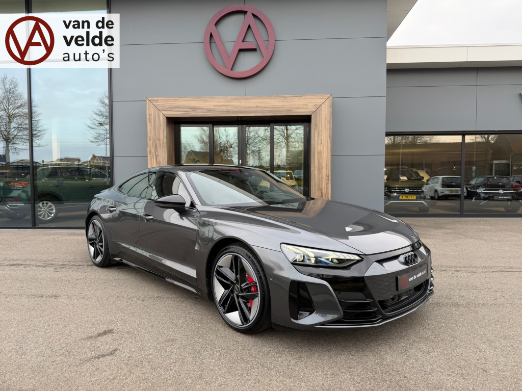 Audi E-tron Gt rs 93kw 600pk | matrix led | 4-wielsturing | panorama | head-up | luchtvering | 21 inch | 360 camera | dode hoek | rijklaar incl. garantie