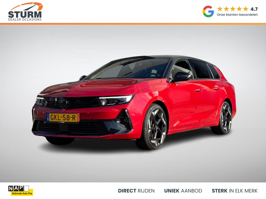 Opel Astra sports tourer 1.6 turbo plug in hybrid gse afneembare trekhaak, nl-auto!