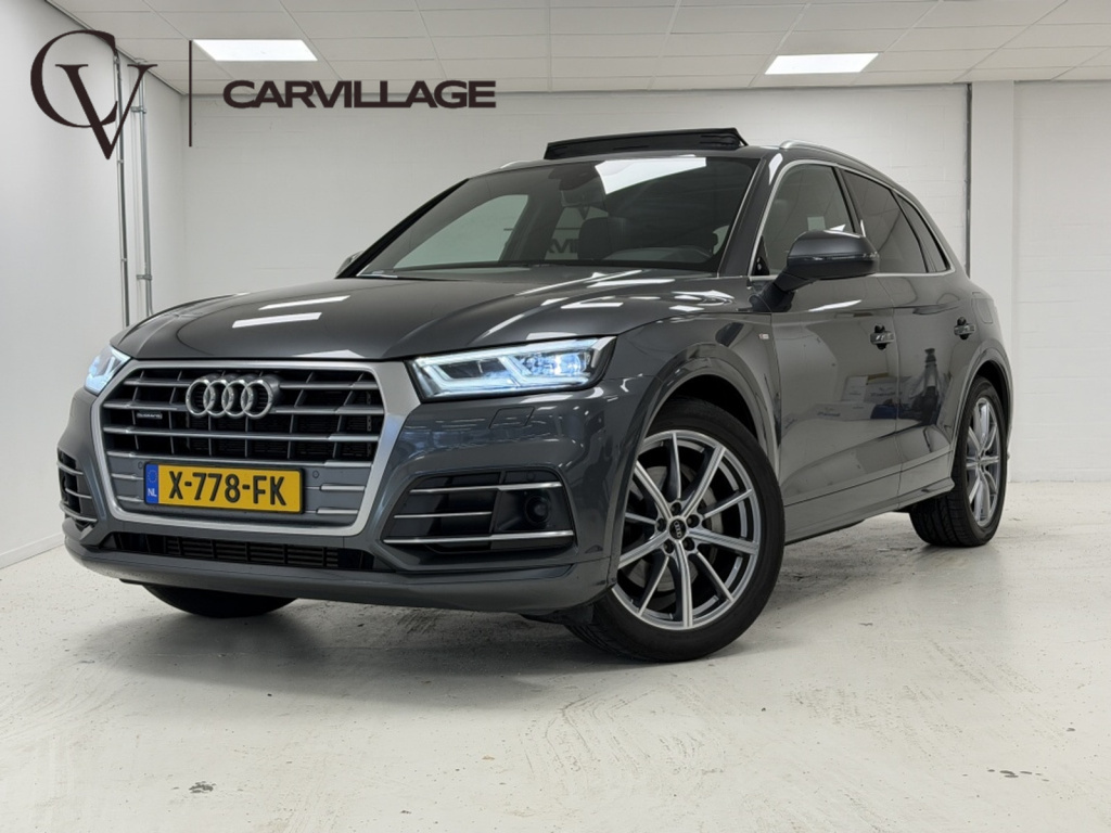 Audi Q5 50 tfsi e s edition | luchtvering | trekhaak | panoramadak |
