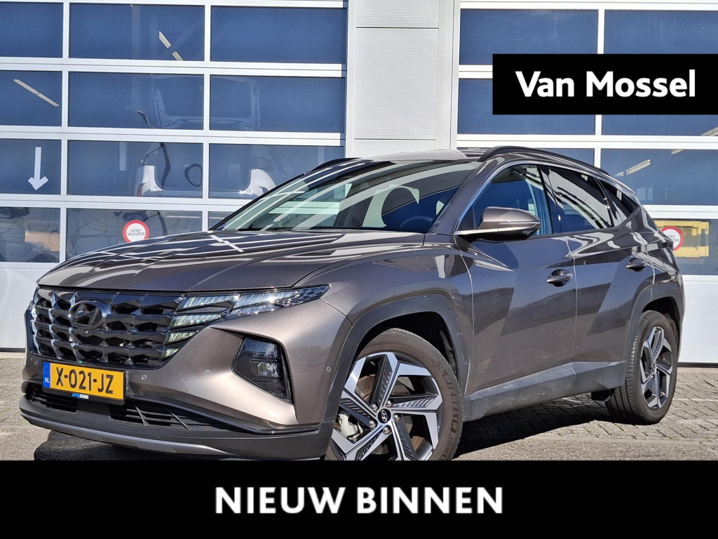 Hyundai Tucson 1.6 t-gdi hev premium | trekhaak | stoelkoeling | stoelverwarming v+a | 360° camera | adaptive cruise control | geheugenstoelen |