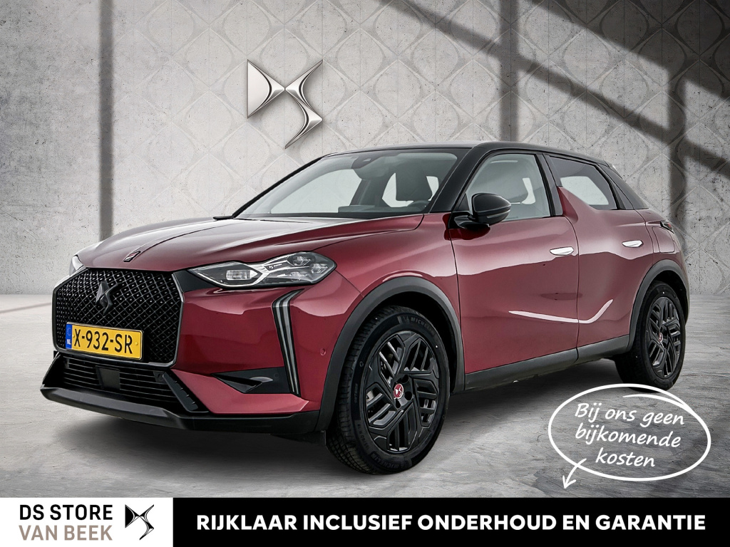 Ds Ds 3 e-tense performance line+ 54 kwh | head-up display | leder | stoelverwarming |