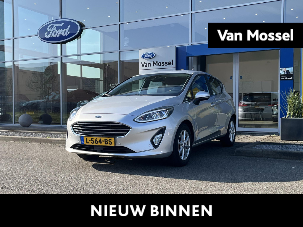 Ford Fiesta 1.0 ecoboost titanium x | climate control | adaptive cruise control | winter pack | trekhaak | navigatie | apple carplay/ android auto |
