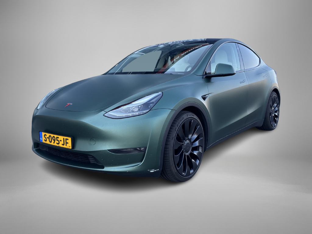 Tesla Model Y performance awd 75 kwh leder | parkeercamera | schuif-kanteldak