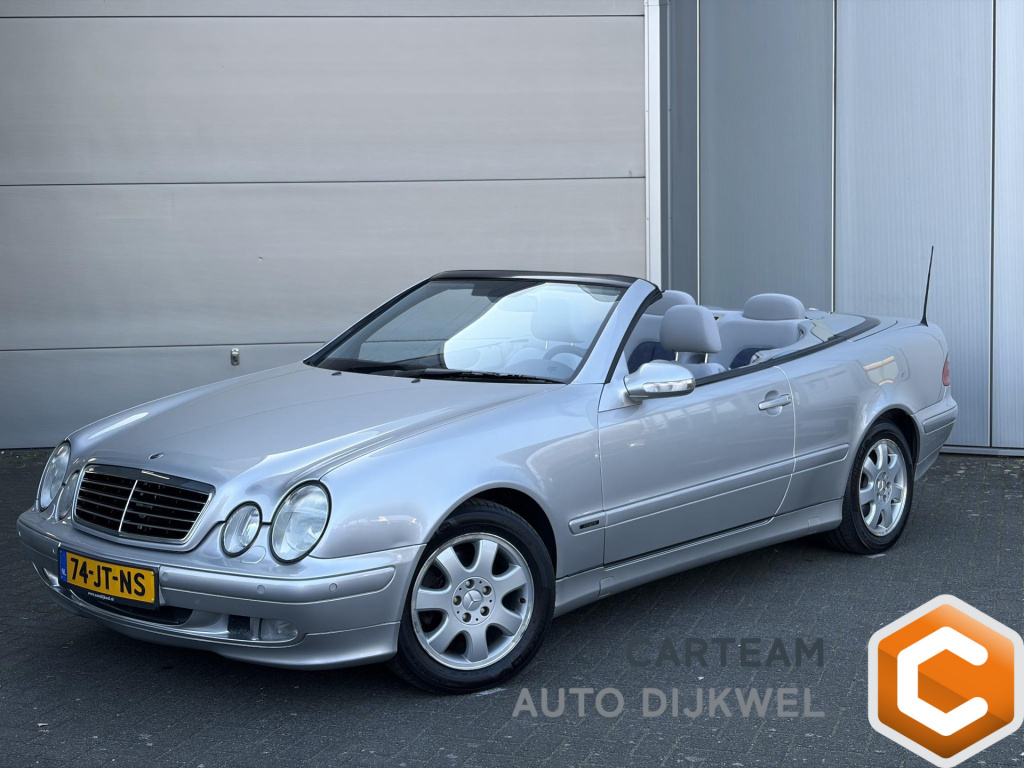 Mercedes-Benz Clk-klasse cabrio 230 k. elegance aut. | klassieker | orig nl | lage km stand!
