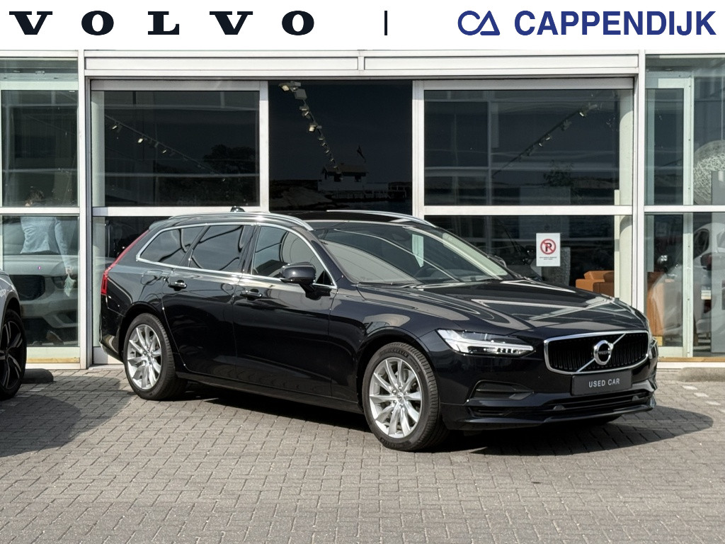 Volvo V90 t4 190pk momentum |adap.cruise| leder | trekhaak | stoel/stuurve