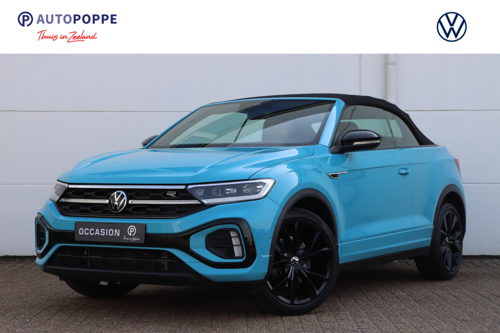Volkswagen T-roc cabrio 1.5 tsi r-line 150pk dsg7 iq.light | stoel- en stuurverwarming | beats audio