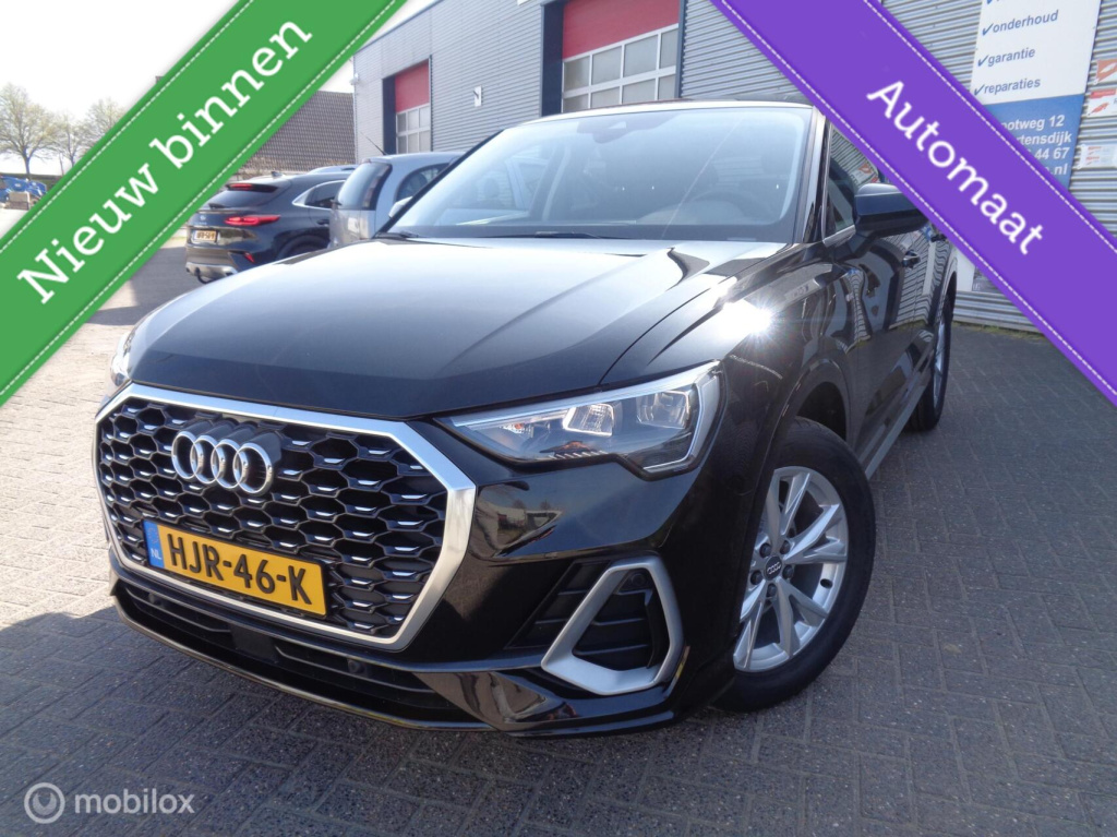 Audi Q3 sportback 35 tfsi pro line sportback business/s-line/automaat/ecc/stoelverw/pdc/apple carplay/lm velgen/1st eig/nieuwstaat