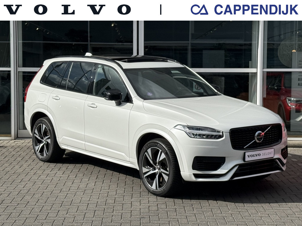 Volvo XC90 t8 390pk recharge r-design| luchtvering| trekhaak| panodak| 360c