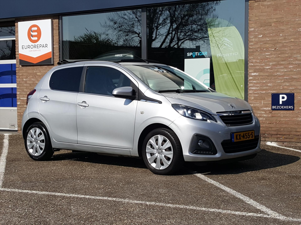 Peugeot 108 1.0 e-vti 68pk 5d top! active | bluetooth bellen en muziek streaming | radio | vouwdak | elektrische ramen