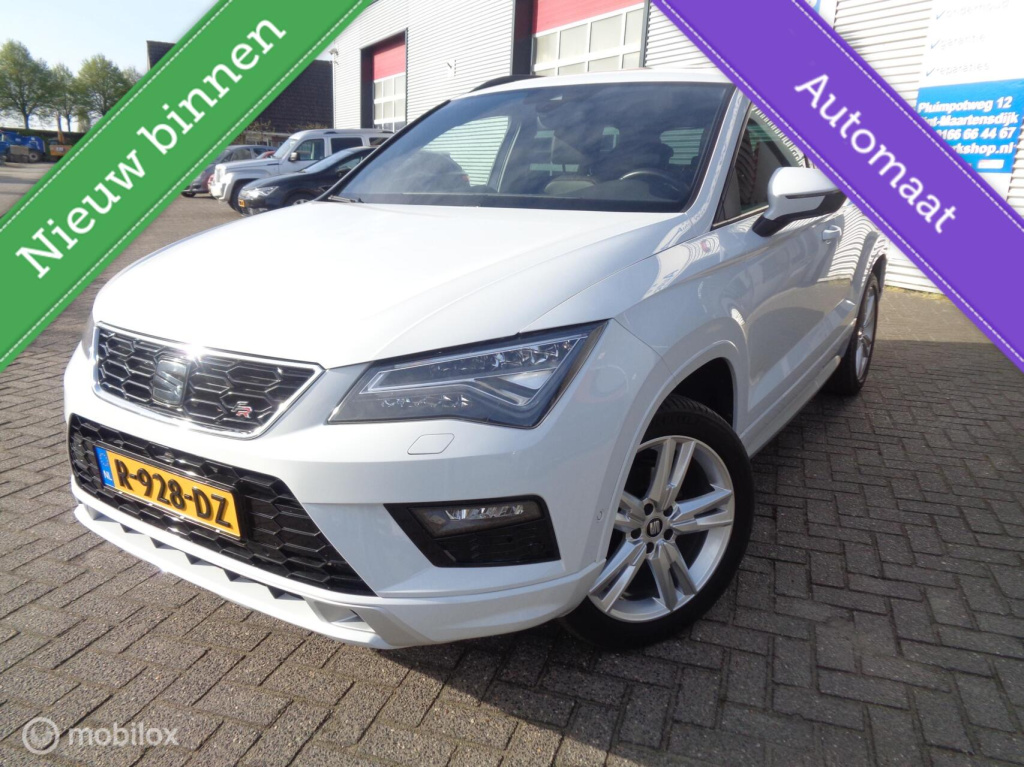 Seat Ateca 1.5 tsi fr/panoramadak/leer/stoelverw/carplay/18''/led/virtual/trekhaak/key less