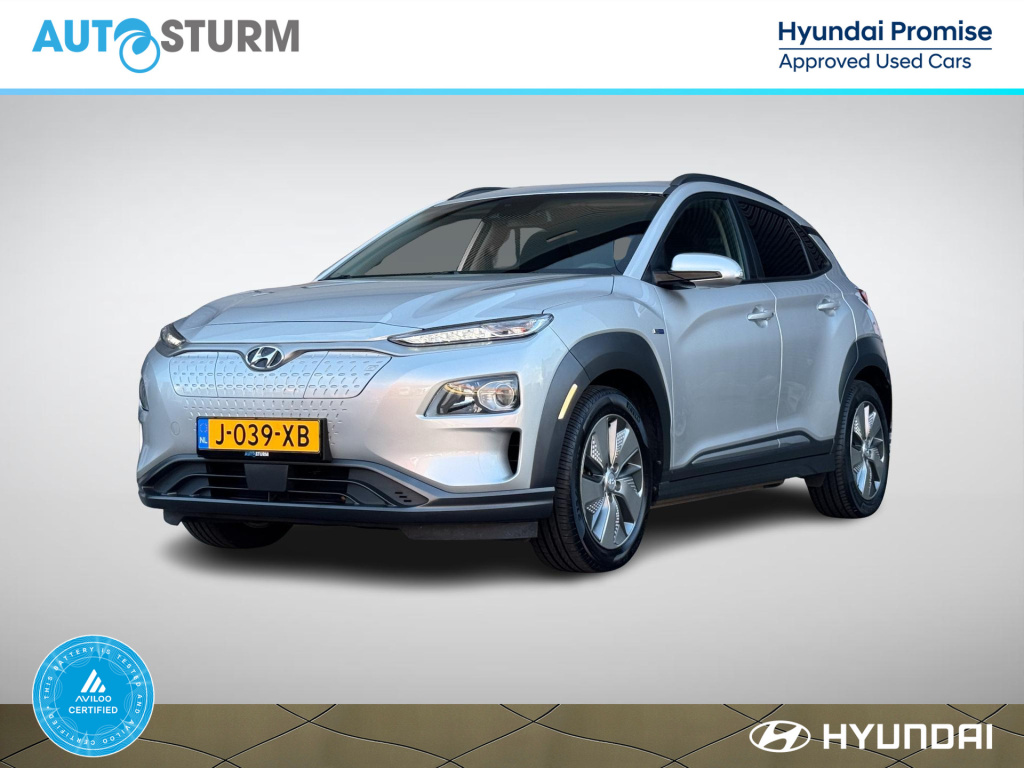 Hyundai Kona ev fashion 64 kwh 3-fase lader, soh 96%!