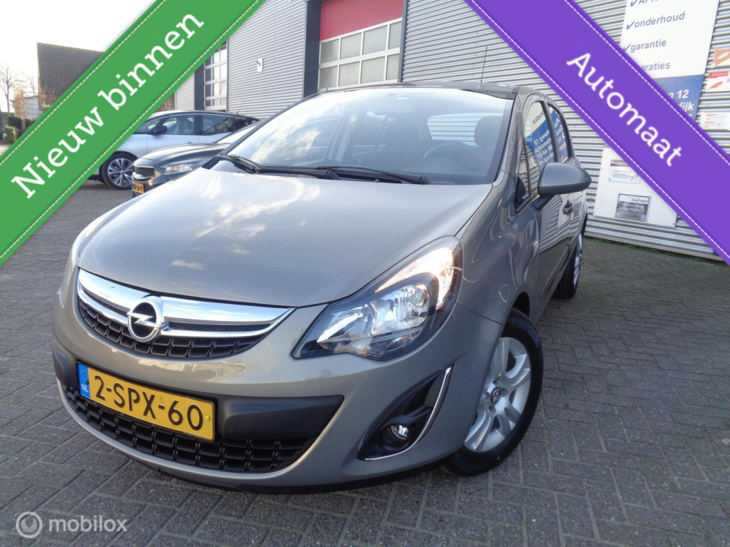 Opel Corsa 1.4-16v design ed/automaat/airco/stoelverw/ stuurverw/cruise control/navigatie