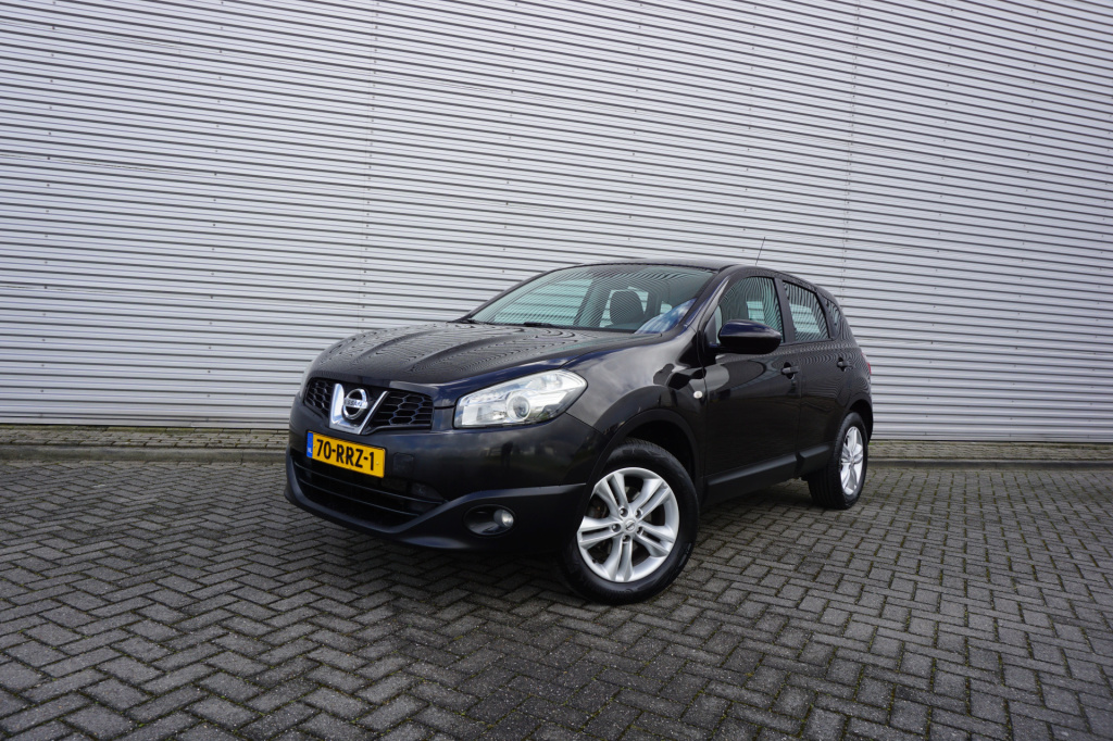 Nissan Qashqai 1.6 acenta 1e eigenaar - airco / cruise / elektr. ramen / parkeers. / lm velgen / nap