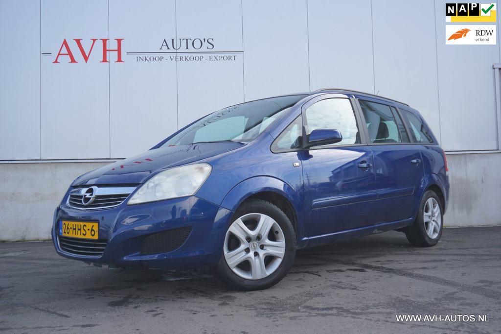 Opel Zafira 1.6 business, 7-persoons, nw-apk