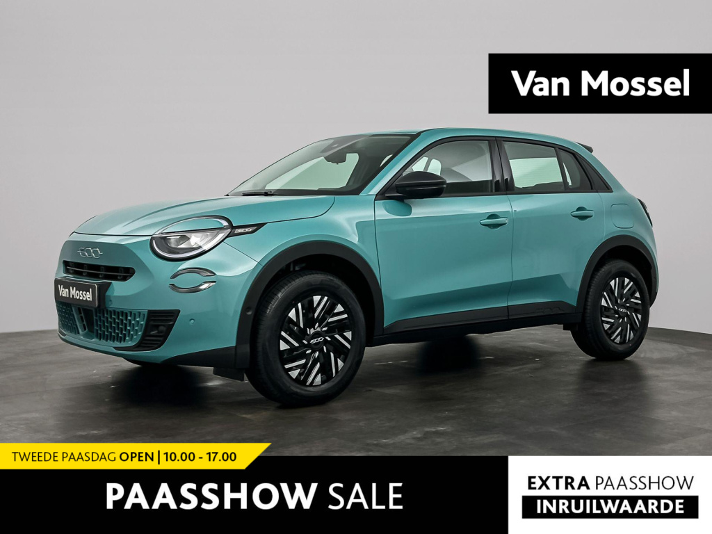 Fiat 600 1.2 hybrid urban | achteruitrijcamera | parkeersensoren | dodehoek bewaking | apple carplay & android auto | led | dab |