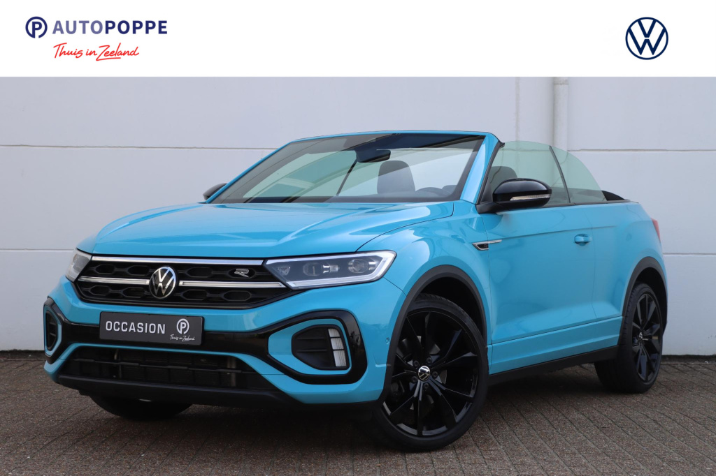 Volkswagen T-roc cabrio 1.5 tsi r-line 150pk dsg7 iq.light | stoel- en stuurverwarming | beats audio