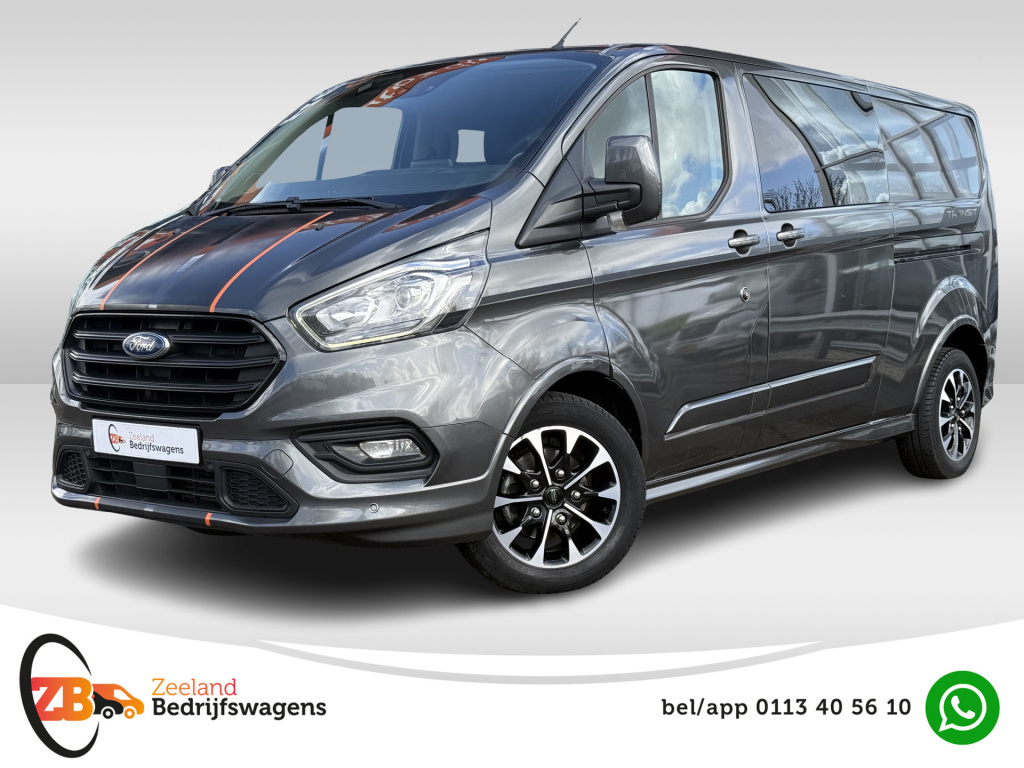 Ford Transit Custom 290 2.0 tdci l2h1 sport dc | vol opties | 2x schuifd. | trekhaak