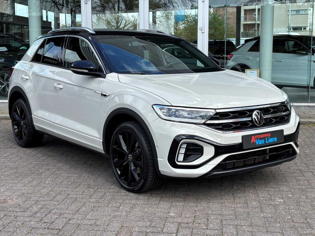 Volkswagen T-roc 1.5 tsi 150pk 7-dsg r-line black|camera| dodehoek|trekhaak|led| rijklaarprijs incl garantie