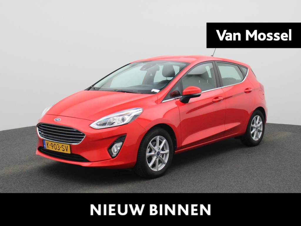 Ford Fiesta 1.0 ecoboost hybrid titanium | winter pack | apple carplay & android auto | parkeersensoren achter | cruise control | 15'' lmv | climate control |
