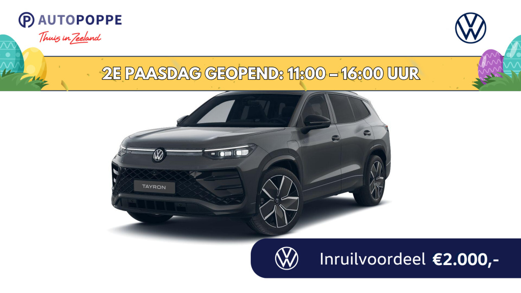 Volkswagen Tayron 1.5 ehybrid r-line edition 204 pk