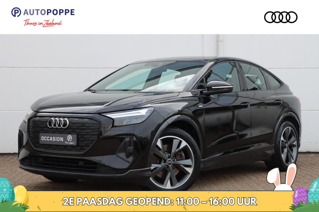 Audi Q4 Sportback E-tron 40 s edition 204pk | camera | stoelverwarming | adaptive